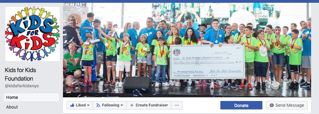 Like Kids for Kids Foundation on Facebook